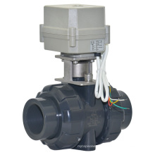 2 Way 1 1/2′′ PVC Electric Actuated Ball Valve